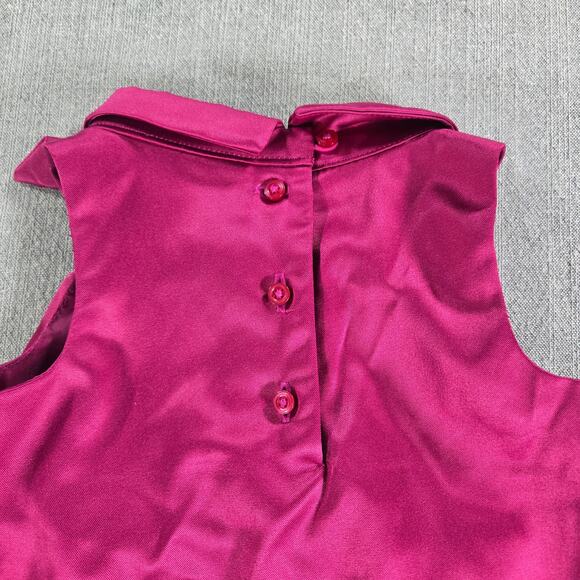 Janie And Jack Infant Girls 6-12M Jewel Tone High Neck Party Holiday Dress EUC - Picture 9 of 10